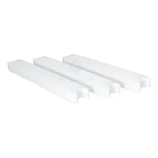Kit 3 Degrau Em Abs Para Escada Piscina Fácil  Cor Branco Foto  mini 1