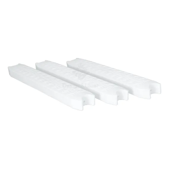 Kit 3 Degrau Em Abs Para Escada Piscina Fácil  Cor Branco Foto 1