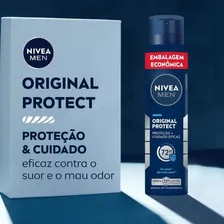 Kit 3 Desodorante Nivea Men Original Protect 48h 150ml Foto mini 2