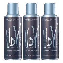 Kit 3 Desodorantes Spray Udv For Men 200ml - Ulric Varens Foto mini 1