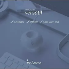 Kit 3 Difusor Aromatizador Eletrico Porcelana Usb Via Aroma Bivolt Foto mini 3