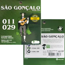 Kit 3 Encordoamento São Gonçalo Cordas P/ Cavaco Com Bolinha Foto mini 2