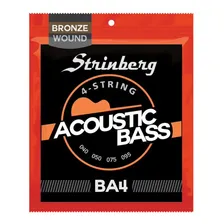 Kit 3 Encordoamento Strinberg BaixolĂŁo Baixo AcĂșstico Ba4 Foto mini 2