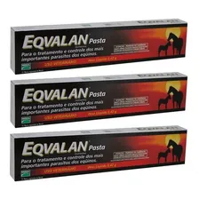 Kit 3 Eqvalan Pasta 6,42g Vermífugo Para Equinos- Boehringer Foto mini  3