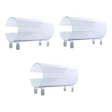 Kit 3 Expositor Suporte Organizador Porta Tiara Tiaras Arcos Cor Transparente Foto  mini 1