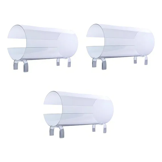 Kit 3 Expositor Suporte Organizador Porta Tiara Tiaras Arcos Cor Transparente Foto 1