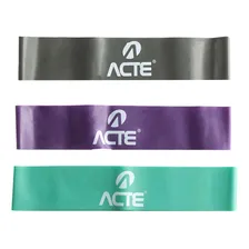 Kit 3 Faixas Bands + 3 Mini Bands T270 Acte Sports Foto mini 4