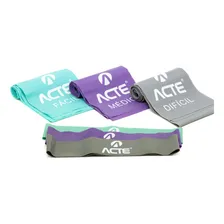 Kit 3 Faixas Bands + 3 Mini Bands T270 Acte Sports Foto  mini 1