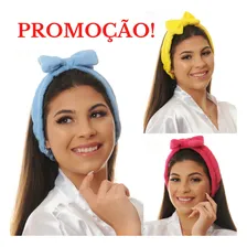 Kit 3 Faixas Para Cabelo Procedimento Estética E Beleza Cor Sortidas Liso Foto  mini 1