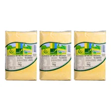 Kit 3 Farinha Milho Cuscuz Orgânica Vácuo Coopernatural 1 Kg Foto mini 1