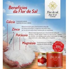 Kit 3 Flor De Sal 100% Natural Cimsal - 350g Cada Foto mini 2