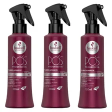 Kit 3 Fluido Haskell Creme De Pentear P贸s Progressiva 120 Foto mini 1