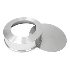 Kit 3 Forma Assadeira Fundo Falso RemovĂvel Redonda Ă 20x5cm Cor AlumĂnio Foto mini 2
