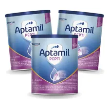 Kit 3 formula infantil em pó Danone Aptamil ProExpert Pepti 800g Foto  mini 1