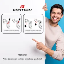 Kit 3 Gancheiras Para Quadro Bicicleta Oggi Hacker Atacado Foto mini 3