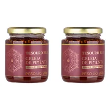 Kit 3 Geleia De Pimenta Dedo De Moça Tesouro Real - 260g Foto mini 2
