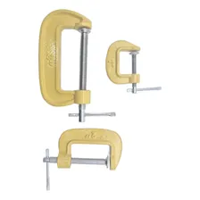 Kit 3 Grampos Sargento Tipo C 3 Polegadas Marceneiro Foto mini 2