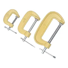 Kit 3 Grampos Sargento Tipo C 3 Polegadas Marceneiro Foto mini 1