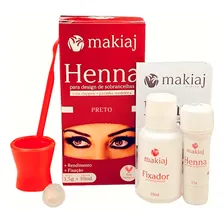 Kit 3 Henna Sobrancelha Makiaj Efeito Natural + Anel Batoque Foto mini 2