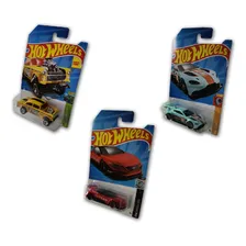 Kit 3 Hot Wheels Carrinhos Sortidos Sem Repetição De Modelo Cor Multicolorido Foto  mini 1