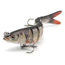 Kit 3 Isca Artificial Lambari Grande Tucunaré Dourado 14cm Foto mini  2