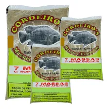 Kit 3 Isca Em Pó Sabor 7 Massas De Pesca Especial Tilapia Cor foto Foto  mini 1