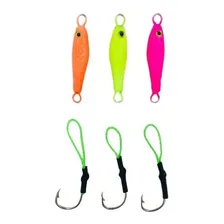 Kit 3 Iscas Artificiais Jumping Jig Killertoy+hook 10gr 4cm Cor foto Foto mini 1