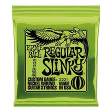Kit 3 jogos de Cordas 010-046 P/ Guitarra Regular Slinky Ernie Ball Foto mini  2