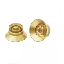 Kit 3 Knob Inclinado Dourado Guitarra Explorer Foto mini 2
