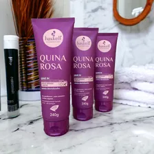 Kit 3 Leave In Haskell Creme De Pentear Quina Rosa 240gr Foto mini 4