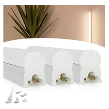 Kit 3 Led Tubular T5 120cm 18w C/calha Completa Luz Frio Luz Branco-frio 110v/220v (bivolt) Foto mini 4