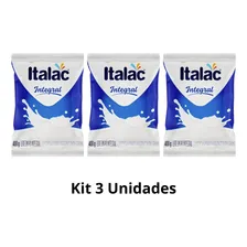 Kit 3 Leite Em P贸 Italac Integral 400g Foto mini 2