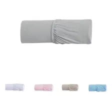 Kit 3 Lençol Berço Americano Avulso Malha 100% Algodão Cores Cor Sortidos Desenho Do Tecido Liso Foto  mini 1