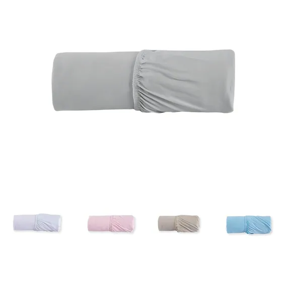 Kit 3 Lençol Berço Americano Avulso Malha 100% Algodão Cores Cor Sortidos Desenho Do Tecido Liso Foto 1