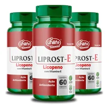 Kit 3 Liprost E Licopeno Com Vitamina E Unilife 60 Cápsulas Sabor Sem Sabor Foto  mini 1