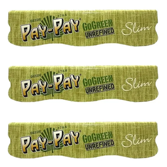 Kit 3 Livretos Seda Pay Pay Go Green Verde Grande Foto 1