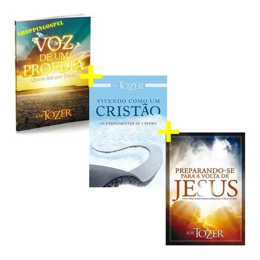 Kit 3 Livros Tozer Voz De Um Profeta E Mais Foto 1