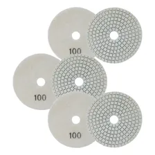 Kit 3 Lixas Ceramica Para Polir Granito Mármore Porcelanato Foto mini 1