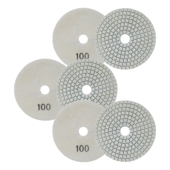 Kit 3 Lixas Ceramica Para Polir Granito Mármore Porcelanato Foto 1