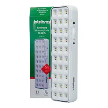 Kit 3 LuminĂĄria EmergĂȘncia 30 Leds Bivolt Intelbras Lde 30l Foto mini 2