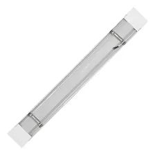 Kit 3 Luminária Led Linear 60cm 20w Branco Sobrepor Bivolt Estrutura Branco Quente 3000k 110v/220v Foto mini 2