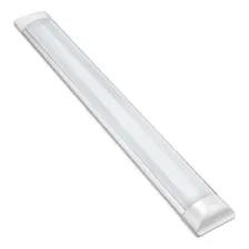 Kit 3 Luminária Led Tubular Slim 36w 40w 120cm Branco Frio Foto mini 2