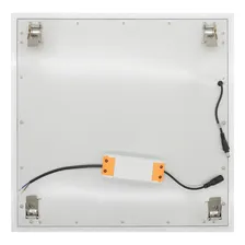 Kit 3 Luminária Plafon Painel 36w Embutir 40x40 Branco Frio 110V/220V (Bivolt) Foto mini  3
