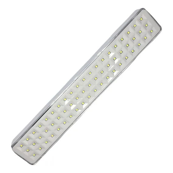 Kit 3 Luz Emergencia Slim Autonoma Led Segurimax Cor Branco 110v/220v Foto 1