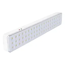 Kit 3 Luz Emergencia Slim Autonoma Led Segurimax Cor Branco 110v/220v Foto mini  3