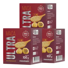 Kit 3 Maca Ultra Em Pó 100g Ogirinal 100% Maca Maxinutri Foto  mini 1