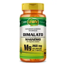 Kit 3 Magnésio Dimalato Unilife Vitamins 60 Cápsulas Foto mini 2