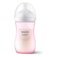 Kit 3 Mamadeira Avent Petala Anticolica cor rosa Foto mini  3