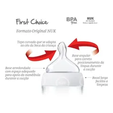 Kit 3 Mamadeiras Starter Rosa 90/150/300ml First Choice Nuk Foto mini 3