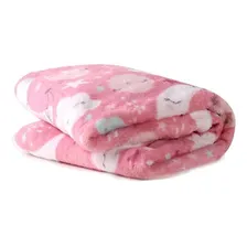 Kit 3 Mantas Cobertor Microfibra Infantil BebĂȘ Estampada Cor Menina Foto mini 4